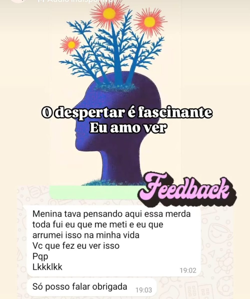 Depoimento de cliente sobre o atendimento da Mila